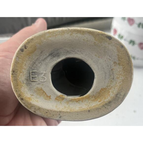 2 VTG MCM Black Ceramic Glass Figures Crane Egret Swan Arnels Style Birds Heron - Picture 6 of 7